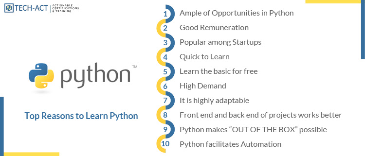 Main Reasons to Learn Python